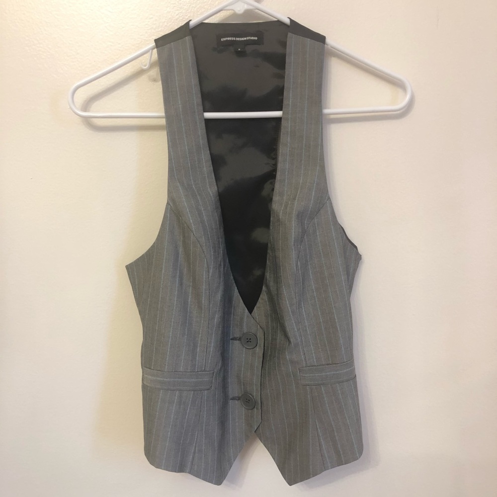 Women’s Express waistcoat suit vest, sz 8